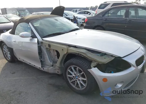 2005 BMW Z4 2.5I из США, поврежденный, VIN 4USBT33585LR71241